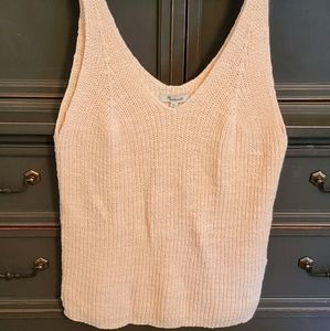 Madewell xl sweater tank